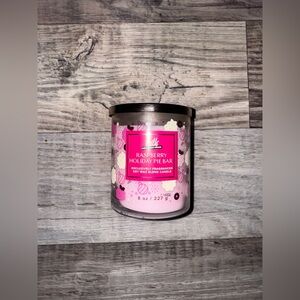 Bath & Body Works Raspberry Holiday Pie Candle
